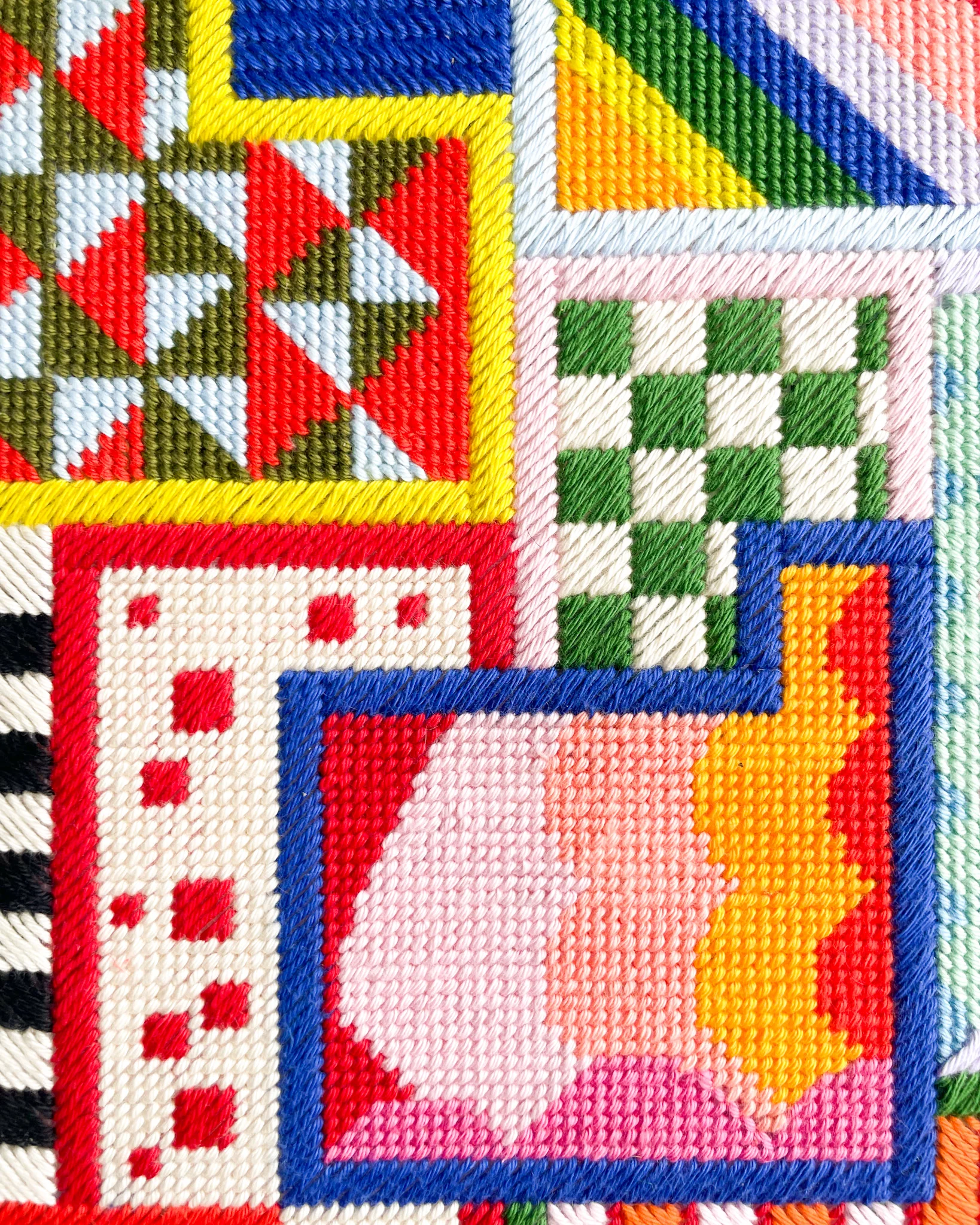 Amusant No.1 Needlepoint Artwork - Image 3
