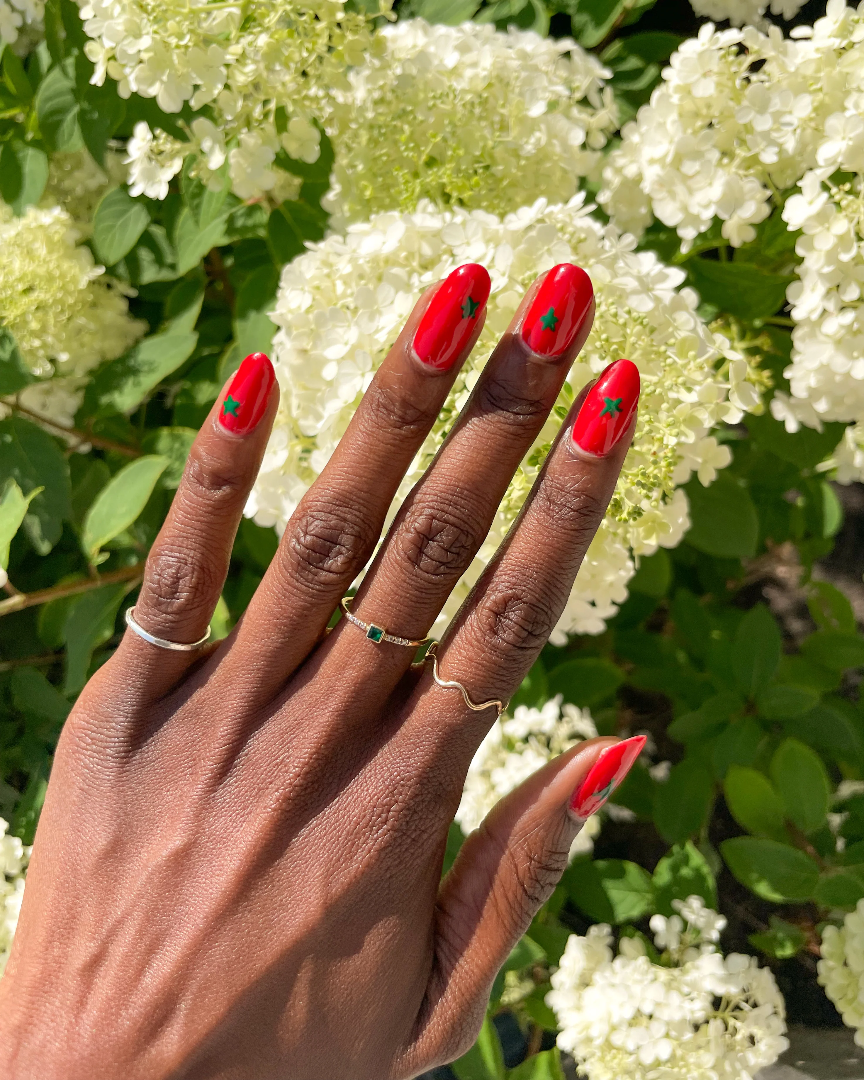 Gold Squiggle Ring - Image 3