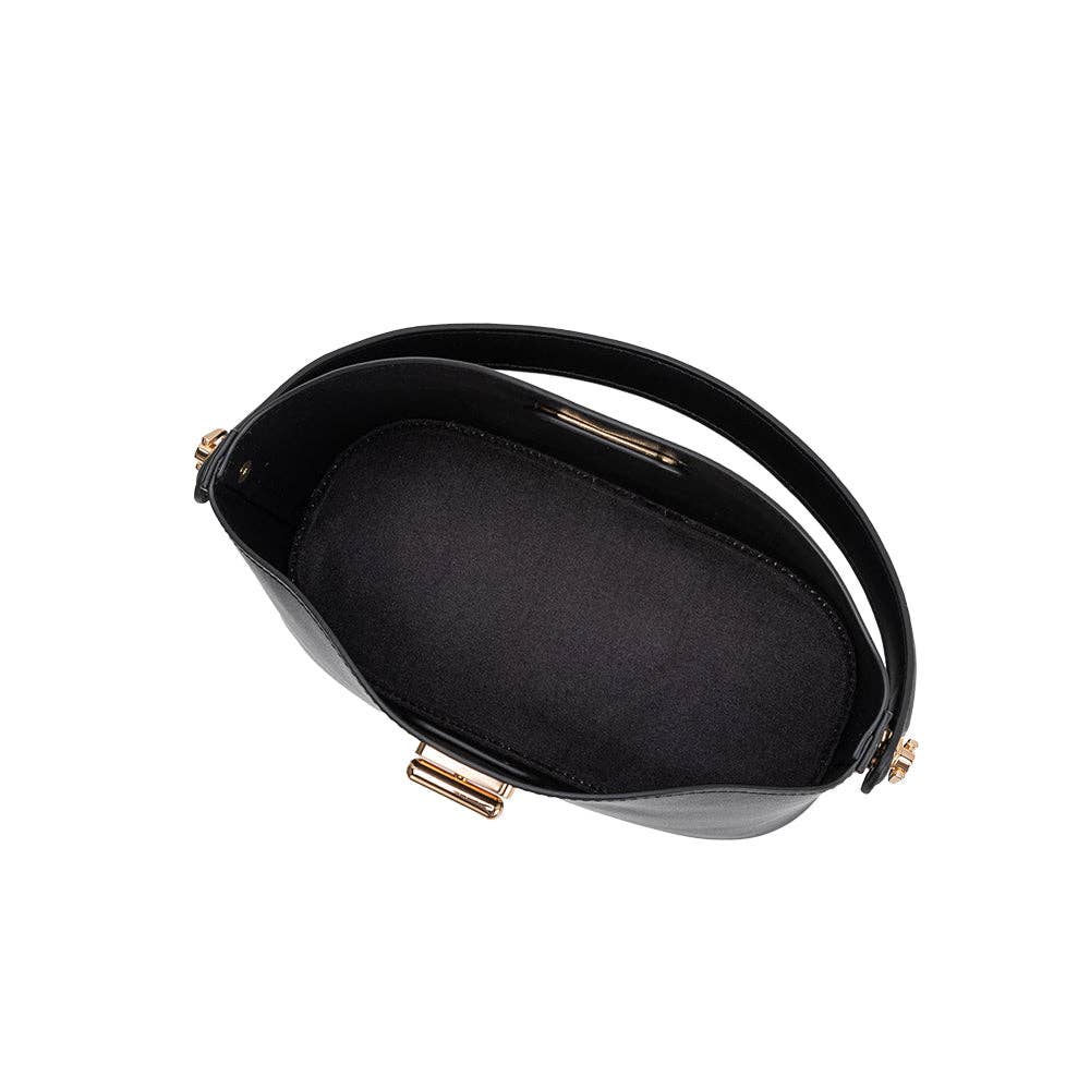 Lana Black Crossbody Bag - Image 5