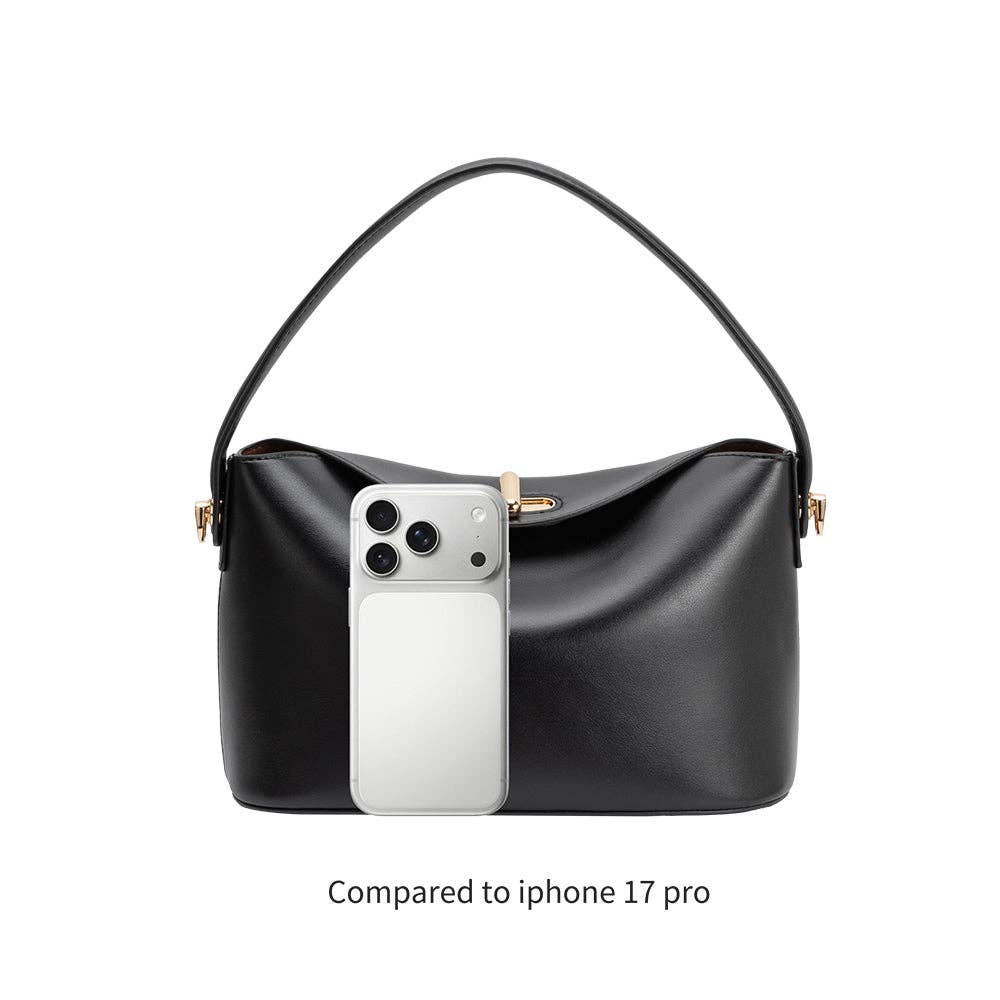 Lana Black Crossbody Bag - Image 8
