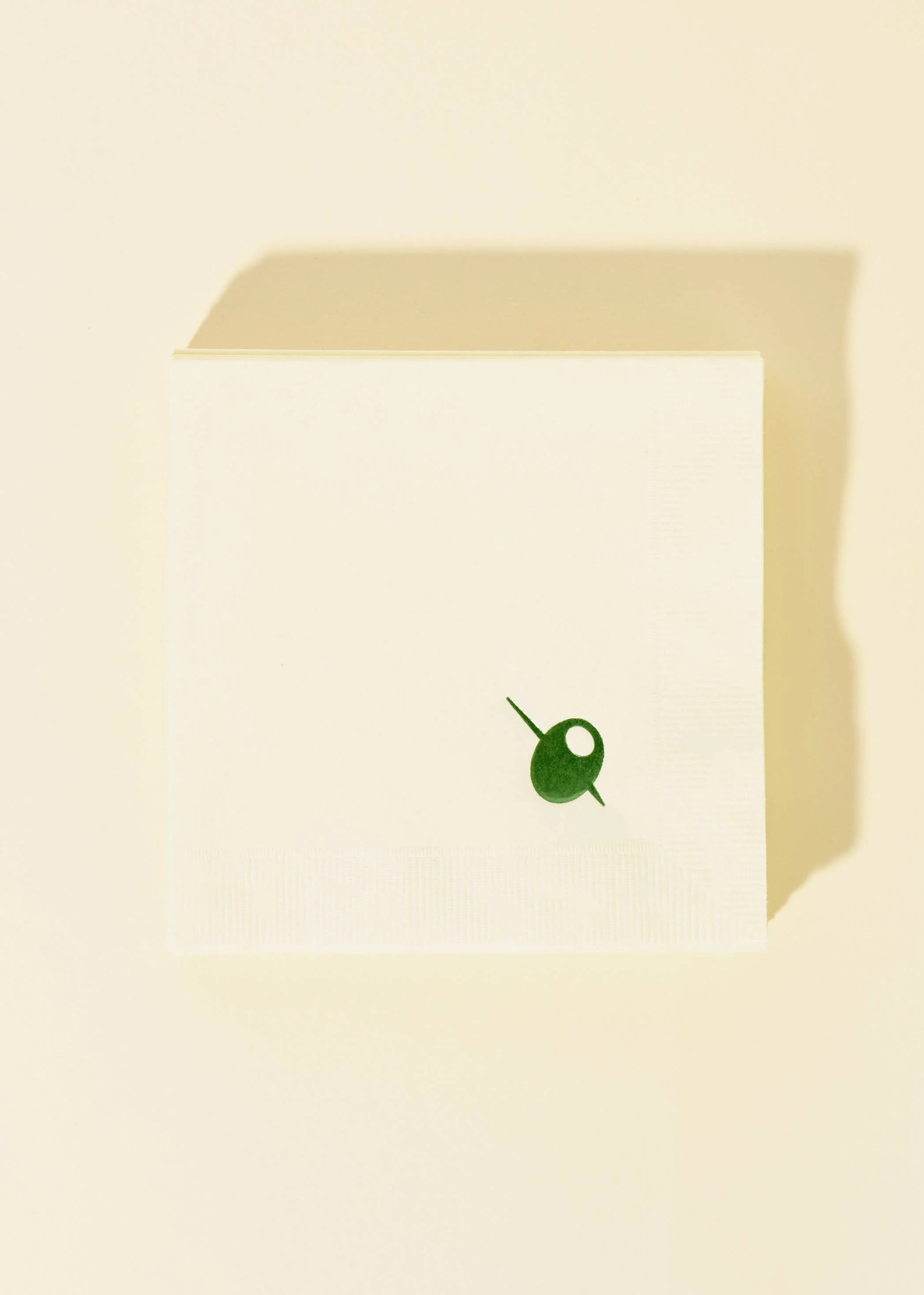 Olive Cocktail Napkin Set - Image 3