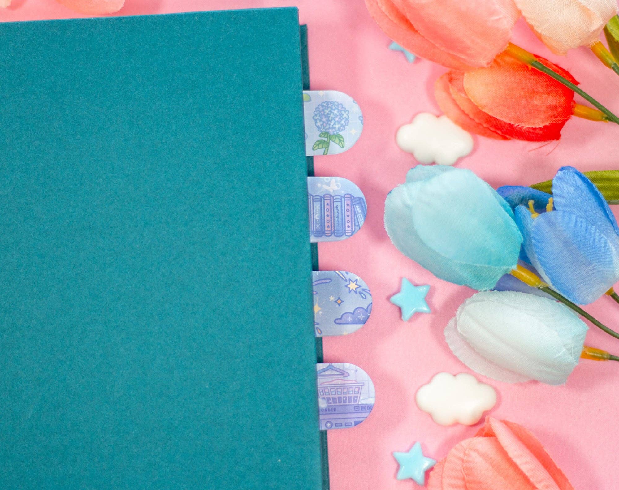 Blue Page Flag Sticky Notes - Image 3