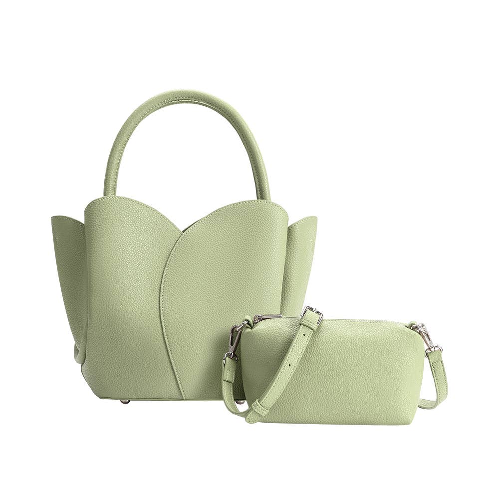 Tulip Sage Top Handle Bag - Image 3